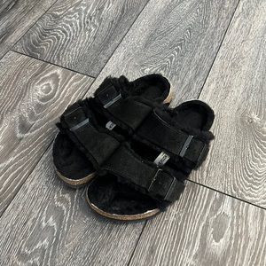 Birkenstock Arizona Shearling Black size 37